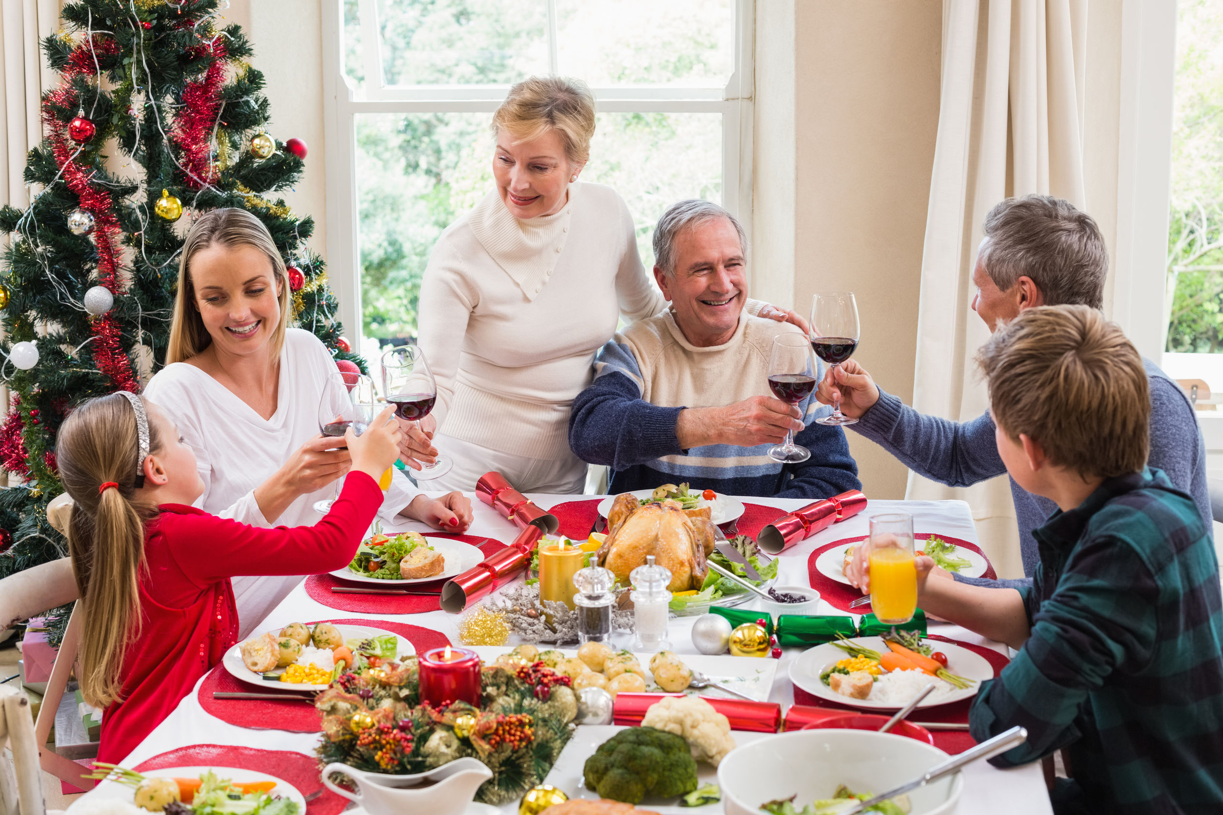 alimentación equilibrada navidad